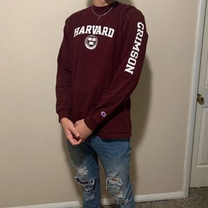Harvard champion long sleeve T-shirt